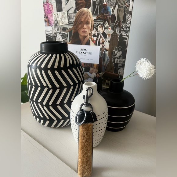 Coach Shearling Key Fob (NWT) - Picture 2 of 6